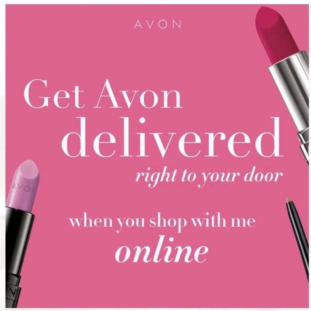 Avon Pink Lipstick Delivery Promo